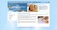 Desktop Screenshot of fisioterapeutabarcelona.com